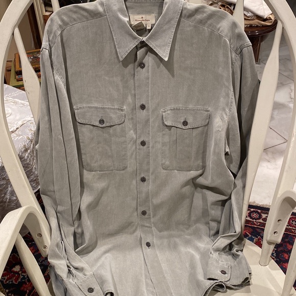 Ermenegildo Zegna button down shirt made in Italy size L - Picture 14 of 16